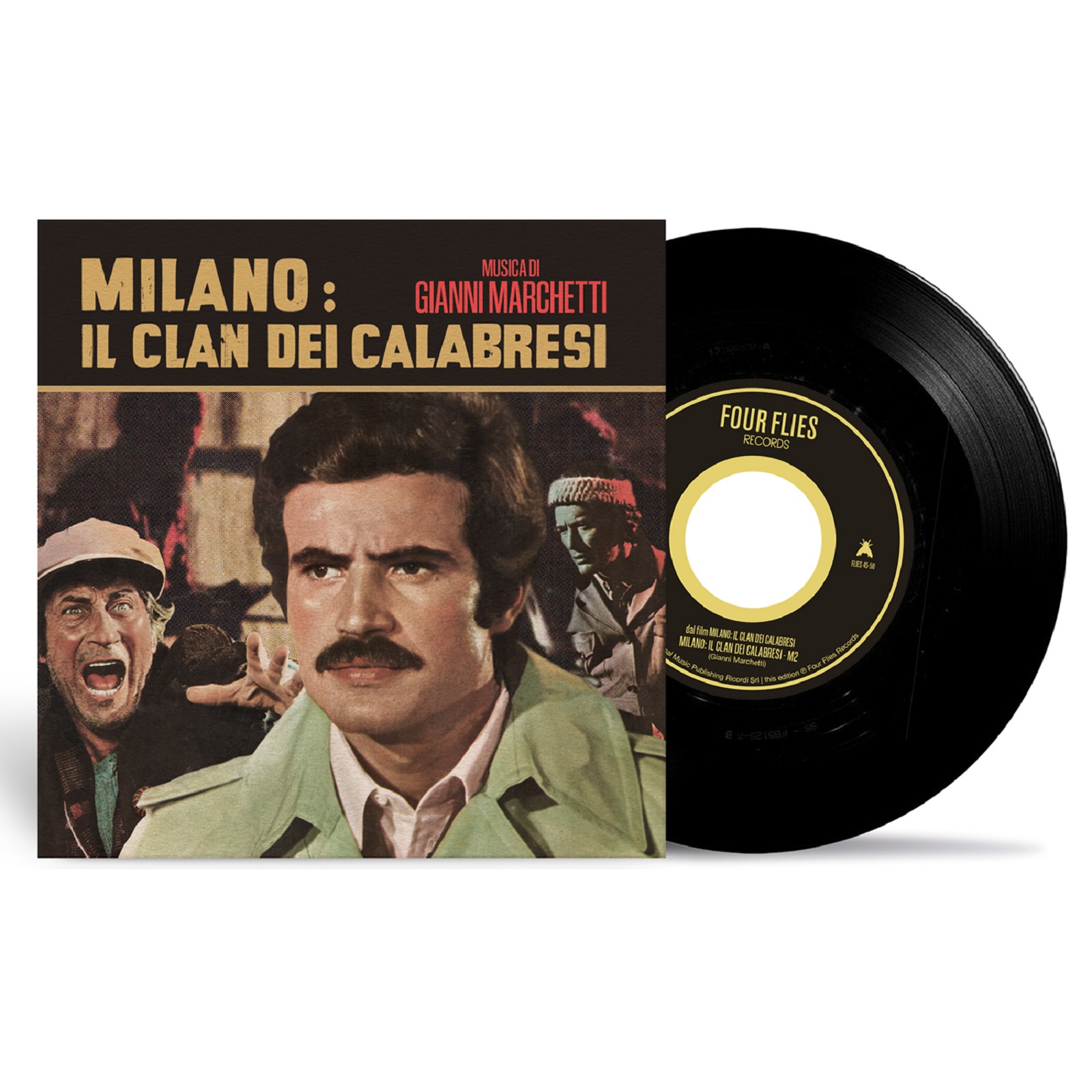 FLIES 45 50 Milano Il Clan Dei Calabresi Mockup Front
